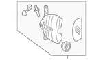 Genuine Volkswagen Caliper 5G0-615-124-D. Fixed Price $493.84.