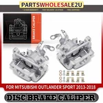 Rear Driver & Passenger Brake Caliper W/ Bracket For Mitsubishi Outlander 14-18. Fixed Price $128.64.