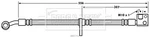 Front Right Brake Hose Fits Honda Civic. Fixed Price $29.47.