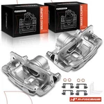 A-premium Pair Front Disc Brake Caliper W/ Bracket For Honda Civic Fit Acura Ilx. Fixed Price $129.99.