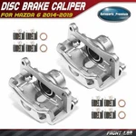 Pair Front Driver & Passenger Side Disc Brake Caliper With Bracket For Mazda 6. Fixed Price $120.39.