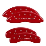Mgp Caliper Covers 14005SSILRD Front/rear Red For 14-18 Chevrolet Silverado 1500. Fixed Price $299.99.
