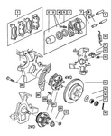Genuine Mopar Disc Brake Caliper Right 5093794AA. Fixed Price $46.28.