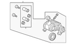 Genuine Honda Caliper Sub Assembly 43018-T20-A02. Fixed Price $272.22.
