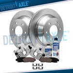 Rear Disc Rotors + Brake Calipers & Ceramic Pads For Chevy Ssr Gmc Envoy. Fixed Price $222.83.