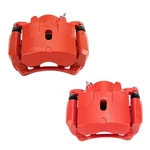 Trq Performance Front Brake Caliper Set, Driver Passenger Side Red 2 Piece Kit. Fixed Price $201.90.