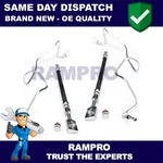 Rampro Rear Brake Hoses Fits Golf New Beetle Bora Tt A3 Octavia Leon. Fixed Price $34.33.