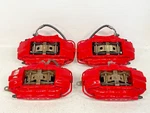 2012-2016 Tesla Model F+r Brembo Brake Caliper Set Of 4 Sport Red Oem LOT2TP. Fixed Price $599.00.