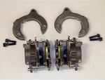 Mustang Ii Gm Metric Brake Calipers Forged Steel Brackets 11" Rotors. Fixed Price $182.99.
