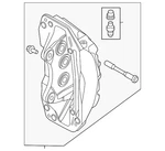 Genuine Ford Disc Brake Caliper PR3Z-2B121-L. Fixed Price $775.78.