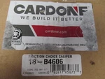 Disc Brake Caliper Cardone 18-B4606 Reman *view-zoom Photos & Read*. Fixed Price $52.50.