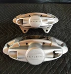 2008-15 Infiniti G37S/Q40 Sedan Rear Akebono Caliper Set. Fixed Price $450.00.