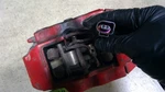 Passenger Rear Red Caliper 14.09" Fits 04-06 08-10 Porsche Cayenne 106559. Fixed Price $229.00.