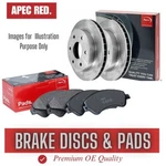 Brake Discs And Pads Set Front For Jaguar Xj X350 2.7 05- 09 Diesel Apec. Fixed Price $204.86.