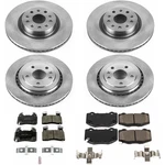 Powerstop Oe Stock Replacement Low-dust Ceramic Brake Pad And Rotor Kit. Fixed Price $344.93.