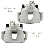 For 2004 Mazda 3 2.0L Front Pair Brake Calipers W/ Bracket Left Right Kit. Fixed Price $81.55.