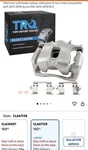 Trq Front Brake Caliper Set COMPATIBLE+2013-2018 Acura Rdx 2014-2019 Rlx CLA4713. Fixed Price $80.00.