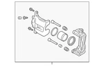 Genuine Mitsubishi Caliper 4605B477. Fixed Price $492.35.