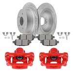 Rear Brake Caliper For Nissan Altima 2007-2012 W/ Ceramic Pad Slotted Rotor Kit. Fixed Price $138.21.