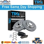 Trq Front Posi Ceramic Disc Brake Pad & Rotor Kit For 2005-2020 Chrysler Dodge. Fixed Price $134.42.