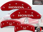 2008-2012 "honda" Accord 4 Cyl Front + Rear Red Mgp Brake Disc Caliper Covers. Fixed Price $299.99.