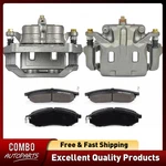 Front Brake Calipers Ceramic Pads For 2008 2009 2010 2011 Infiniti EX35. Fixed Price $531.99.