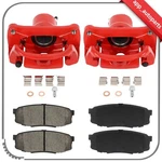 Rear Brake Calipers & Bracket Ceramic Pads For 2007-2017 Toyota Sequoia Tundra. Fixed Price $101.84.