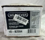 Wearever 19-B2594 Disc Brake Caliper Front Left Fits; Toyota Echo 2000. Fixed Price $99.95.