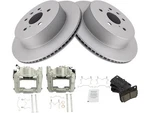 Rear Trq Brake Pad Rotor And Caliper Set Fits Lexus GS460 2008-2011 92XSMP. Fixed Price $223.96.