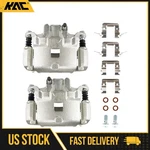 Pair Front Brake Calipers W/ Bracket Fits 02-04 Nissan Altima 05-06 2.5L 19B2691. Fixed Price $83.99.