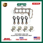 For Land Rover 204DTA AJ200 Piston Ring Set + Conrod Engine Head Gasket 2.0L New. Fixed Price $674.86.