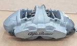 18 19 20 21 22 23 24 Stelvio Left Front Silver Brembo Caliper W/alfa Romeo Logo. Fixed Price $175.00.