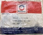 New Genuine Acdelco 173-254 Caliper Repair Kit, Gm 18011670. Fixed Price $13.15.