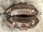 Oem Brake Assembly Front Caliper 4-PISTON For 2022 2023 Genesis GV80 GV70. Fixed Price $229.00.