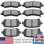 Scitoo D1327 D1326 Front Rear Brake Pads Sets Fit For Chrysler Town & Country 20. Fixed Price $75.32.