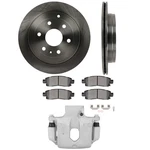 For 2009-2017 Chevy Traverse Rear Rotors Ceramic Pads And Left Brake Calipers. Fixed Price $124.93.
