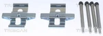 Disc Brake Pads Accessory Kit For Mercedes C140 W140 4.2-6.0L 92-99. Fixed Price $16.63.