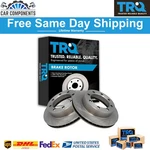 Trq Front 8 Lug Disc Brake Rotor Pair Set Ford F250 F350 4WD New. Fixed Price $143.64.