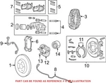 Genuine Mopar Disc Brake Caliper Bracket 68052374AA. Fixed Price $45.95.