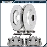 Front Brake Calipers & Rotors Pads Set 8PCS New For 2006-2011 Buick Lucerne. Fixed Price $165.43.