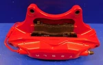 New Tesla / Brembo Red Model Front Left Brake Caliper 1042639-01-F With Pads. Fixed Price $295.00.