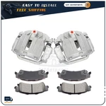 2X Rear Brake Calipers & 4X Ceramic Pads For 1999-2003 Chevrolet Silverado 1500. Fixed Price $101.62.
