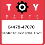 04478-47070 Toyota Cylinder Kit, Disc Brake, Front 0447847070, New Genuine Oem P. Fixed Price $37.46.
