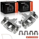 A-premium Pair Rear Brake Calipers W/ Bracket For Chevrolet Pontiac Buick Olds. Fixed Price $101.89.