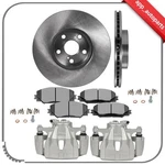 Front Disc Brake Calipers Rotors And Ceramic Pads For Toyota Matrix 1.8L 2009-14. Fixed Price $153.39.