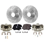 2-WHEEL Set Brake Kit With Calipers Front For Hyundai Elantra Coupe 2013. Fixed Price $225.58.