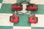 01-04 Corvette Red Front Rear Lh Rh Brake Calipers Set 4X Oem Factory Wty. Fixed Price $430.99.