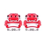 Power Stop S4790 Front Pair High-temp Powder Coated Calipers W/bracket Red. Fixed Price $250.00.