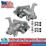 For Acura Integra 1994-2001 2PCS Rear Brake Calipers W/ Bracket Left+right Side. Fixed Price $115.99.