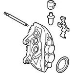 Genuine Bmw Caliper Housing Left 34-11-6-875-649 New. Fixed Price $878.10.